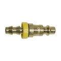 Interstate Pneumatics 1/4 Inch Industrial Steel Coupler Plug x 1/4 Inch Easy-Lock, PK 50 CPH445-50K